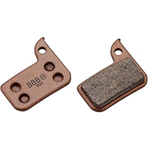 BBB Cycling Disc Brake Pads Sintered I SRAM & Avid Bike Brake Pads Copper I Dry And Wet Conditions I DiscStop HP Sintered BBS-38S BBB Cycling Disc Brake Pads Sintered I SRAM & Avid Bike Brake Pads Copper I Dry And Wet Conditions I DiscStop HP Sintered BBS-38S