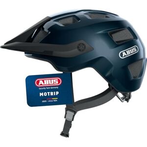 ABUS MTB helmet MoTrip robust bike helmet with height-adjustable peak for mountain bikers customised fit unisex ABUS MTB helmet MoTrip robust bike helmet with height-adjustable peak for mountain bikers customised fit unisex