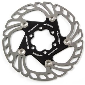 Clarks Cycle Systems AR18 Floating 6-Bolt Disc Brake Rotor, Black, 140mm Clarks Cycle Systems AR18 Floating 6-Bolt Disc Brake Rotor, Black, 140mm