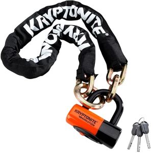 Kryptonite New York 1213 Cinch Ring Bike Chain Lock, 4.2 Feet Long Heavy Duty Anti-Theft Sold Secure Gold Bicycle Chain Lock and Keys for Ultimate Security E-Bike, Motorcycle, Scooter Kryptonite New York 1213 Cinch Ring Bike Chain Lock, 4.2 Feet Long Heavy Duty Anti-Theft Sold Secure Gold Bicycle Chain Lock and Keys for Ultimate Security E-Bike, Motorcycle, Scooter