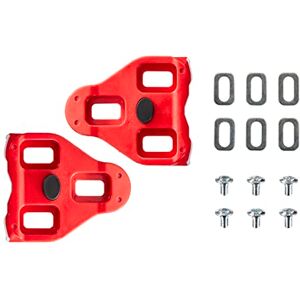 LOOK Cycle DELTA Cycling Cleats with Memory Positioner Function Compatible with Standard non-KEO Pedals Reduced Weight and Size 4,5° Angular Freedom Colour Red LOOK Cycle DELTA Cycling Cleats with Memory Positioner Function Compatible with Standard non-KEO Pedals Reduced Weight and Size 4,5° Angular Freedom Colour Red