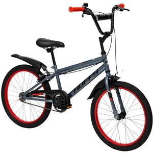 Huffy Pro Thunder 20-inch Kid's Bike, aged 6-11 years, Charcoal Grey, Partial Chainguard, BMX Style Handlebars, Dual Caliper Brakes Huffy Pro Thunder 20-inch Kid's Bike, aged 6-11 years, Charcoal Grey, Partial Chainguard, BMX Style Handlebars, Dual Caliper Brakes
