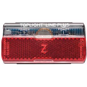 Busch & Müller tail light Toplight Line PLUS bike light, black / red, bolt spacing: 50 mm Busch & Müller tail light Toplight Line PLUS bike light, black / red, bolt spacing: 50 mm