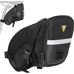 Topeak Aero Wedge Pack Saddle Bag, Strap Fit, Large, Black Topeak Aero Wedge Pack Saddle Bag, Strap Fit, Large, Black