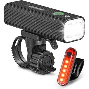 EBUYFIRE Bike light set USB Rechageable, LED Bicycle Headlights 3/5 Modes Waterproof Front Light,with Rechargeable Bike Taillight, fit all bikes EBUYFIRE Bike light set USB Rechageable, LED Bicycle Headlights 3/5 Modes Waterproof Front Light,with Rechargeable Bike Taillight, fit all bikes