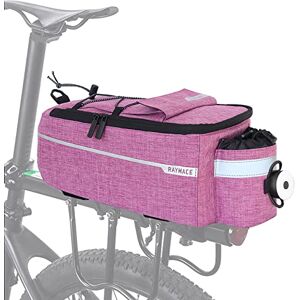 RAYMACE Bike Trunk Cooler Bag with Tail Light,Bicycle Rear Rack Bag Insulated Storage 8L,Pannier Bag (Violet) RAYMACE Bike Trunk Cooler Bag with Tail Light,Bicycle Rear Rack Bag Insulated Storage 8L,Pannier Bag (Violet)