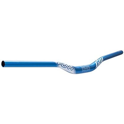 Funn Full On Mountain Bike Handlebar with Bar Clamp 31.8mm and Width 785mm, Tough and Lightweight Alloy Riser Handlebar for MTB, BMX and Road Bike, Rise 30mm MTB Handlebar (Blue) Funn Full On Mountain Bike Handlebar with Bar Clamp 31.8mm and Width 785mm, Tough and Lightweight Alloy Riser Handlebar for MTB, BMX and Road Bike, Rise 30mm MTB Handlebar (Blue)