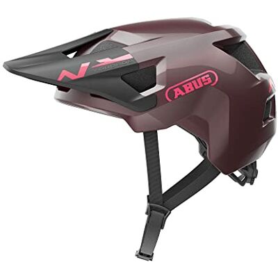 ABUS MTB helmet YouDrop bike helmet for children and teenagers for everyday use or off-road tours with space for a pigtail ABUS MTB helmet YouDrop bike helmet for children and teenagers for everyday use or off-road tours with space for a pigtail
