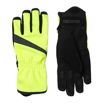 Sealskinz Bodham Waterproof All Weather Cycle Gloves - Neon Yellow - Cycle Gloves Sealskinz Bodham Waterproof All Weather Cycle Gloves - Neon Yellow - Cycle Gloves