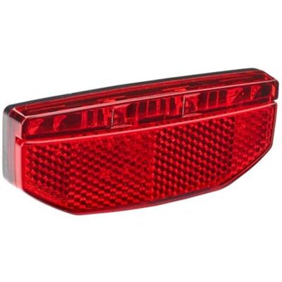 Büchel LED Bicycle Pannier Rack Light Bicycle Rear Light for Dynamo Operation or E-Bike StVZO Approved, Black Büchel LED Bicycle Pannier Rack Light Bicycle Rear Light for Dynamo Operation or E-Bike StVZO Approved, Black