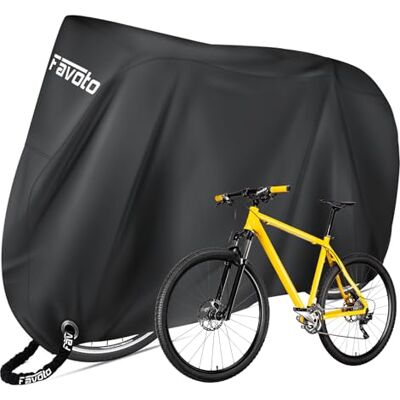 Favoto Bike Cover for 2 Bikes Waterproof UV - Bike Cover Favoto Bike Cover for 2 Bikes Waterproof UV - Bike Cover