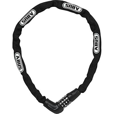 ABUS chain lock Steel-O-Chain 5805C combination lock made of 5 mm thick steel chain security level 4 ABUS chain lock Steel-O-Chain 5805C combination lock made of 5 mm thick steel chain security level 4