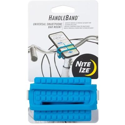 Nite Ize Handleband Universal Smartphone bar Mount Blue, Bright Blue Nite Ize Handleband Universal Smartphone bar Mount Blue, Bright Blue