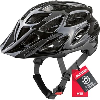 ALPINA Unisex Adult, MYTHOS 3.0 cycling helmet, black-anthracite, 59-64 cm ALPINA Unisex Adult, MYTHOS 3.0 cycling helmet, black-anthracite, 59-64 cm