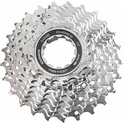 Shimano Hg500 Cassette - Unisexs Silver 11-25 - Cassette Shimano Hg500 Cassette - Unisexs Silver 11-25 - Cassette