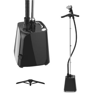 SteamOne Vertical Steamer & Steamer Travel with 1800 W 1.8 L Water Tank Easy to Move with 4 Drive Wheels 60s Heating Time Anti-limescale Valve Triple Heat Protection Hose H18B SteamOne Vertical Steamer & Steamer Travel with 1800 W 1.8 L Water Tank Easy to Move with 4 Drive Wheels 60s Heating Time Anti-limescale Valve Triple Heat Protection Hose H18B