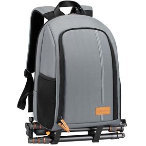 TARION Camera Backpack, Photography Backpack with Large Capacity, Padded Insert, 15'' Laptop Compartment, Professional Waterproof Camera Bag for DSLR SLR Canon Nikon Fuji Sony Cameras (Grey) TARION Camera Backpack, Photography Backpack with Large Capacity, Padded Insert, 15'' Laptop Compartment, Professional Waterproof Camera Bag for DSLR SLR Canon Nikon Fuji Sony Cameras (Grey)