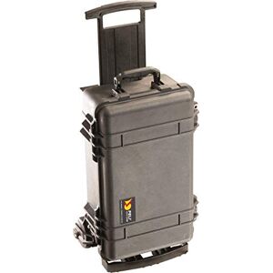 PELI 1510M Protective Mobility Case With Wheels and Telescopic Handle, IP57 Watertight and Dust Protected, 68L Capacity, Made in US, No Foam, Black PELI 1510M Protective Mobility Case With Wheels and Telescopic Handle, IP57 Watertight and Dust Protected, 68L Capacity, Made in US, No Foam, Black