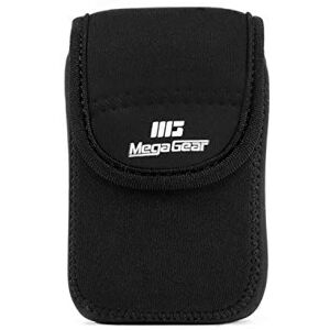 MegaGear Sony Cyber-Shot DSC-W800 Ultra Light Neoprene Camera Case, with Carabiner Black MG769 MegaGear Sony Cyber-Shot DSC-W800 Ultra Light Neoprene Camera Case, with Carabiner Black MG769