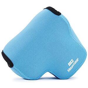 MegaGear ''Ultra Light'' Neoprene Camera Case Bag with Carabiner for Panasonic Lumix DMC-FZ300 Digital Camera (Blue) (MG627) MegaGear ''Ultra Light'' Neoprene Camera Case Bag with Carabiner for Panasonic Lumix DMC-FZ300 Digital Camera (Blue) (MG627)