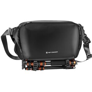 K&F CONCEPT 2 in 1 Sling Bag Everyday Shoulder Bag & Multifunction Photography Crossbody Camera DSLR Backpack Portable Bag Black Large K&F CONCEPT 2 in 1 Sling Bag Everyday Shoulder Bag & Multifunction Photography Crossbody Camera DSLR Backpack Portable Bag Black Large