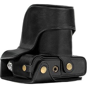 MegaGear MG576 Ever Ready Leather Camera Case and Strap compatible with Fujifilm X-T30, X-T20 (16-50mm / 18-55mm Lenses), X-T10 Black MegaGear MG576 Ever Ready Leather Camera Case and Strap compatible with Fujifilm X-T30, X-T20 (16-50mm / 18-55mm Lenses), X-T10 Black