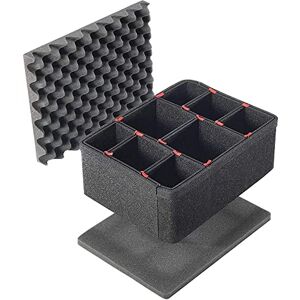 PELI 1500 TrekPak Divider Set, Original Protector Case Accessory, Compatible 1500, Colour: Black PELI 1500 TrekPak Divider Set, Original Protector Case Accessory, Compatible 1500, Colour: Black