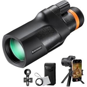 K&F Concept 12X50 Monocular - Waterproof, HD, Smartphone Holder K&F Concept 12X50 Monocular - Waterproof, HD, Smartphone Holder