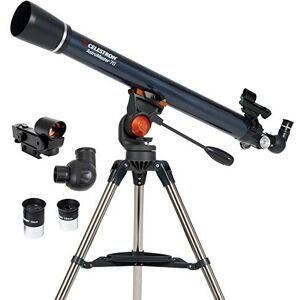 Celestron 21061 AstroMaster 70AZ Refractor Telescope, Dark Blue Celestron 21061 AstroMaster 70AZ Refractor Telescope, Dark Blue