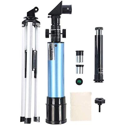 QRTERTYG Binoculars, Monocular Telescope for Beginner,Refraction Optical System Astronomical Observation Monocular Hd Magnification Telescope with H20Mm+F6Mm Eyepiece for s for i QRTERTYG Binoculars, Monocular Telescope for Beginner,Refraction Optical System Astronomical Observation Monocular Hd Magnification Telescope with H20Mm+F6Mm Eyepiece for s for i