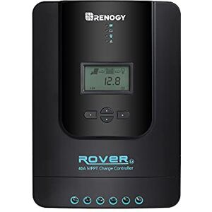 Renogy 40A 12/24V MPPT Solar Charge Controller Bluetooth Solar Charge Controller with LCD Screen for AGM, Gel and Lithium Batteries Renogy 40A 12/24V MPPT Solar Charge Controller Bluetooth Solar Charge Controller with LCD Screen for AGM, Gel and Lithium Batteries