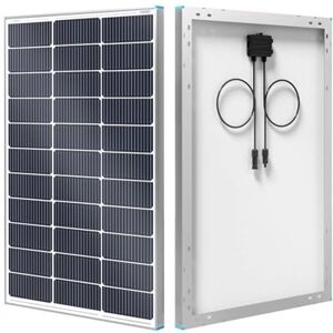 Renogy 100W Solar Panel N-Type 16BB, 12V 100 Watt Solar Panel 25% High-Efficiency, PV Module Power Charger for RV Marine Rooftop Farm Battery and Other Off-Grid Applications Renogy 100W Solar Panel N-Type 16BB, 12V 100 Watt Solar Panel 25% High-Efficiency, PV Module Power Charger for RV Marine Rooftop Farm Battery and Other Off-Grid Applications