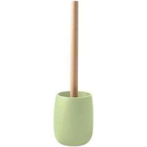 Spirella Sven toilet brush made of polyresin, 10 x 35 cm, allows effective cleaning, modern design and elegant finishes, easy to clean, robust and reliable, matcha Spirella Sven toilet brush made of polyresin, 10 x 35 cm, allows effective cleaning, modern design and elegant finishes, easy to clean, robust and reliable, matcha