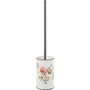 Gedy Clothilde Toilet Brush Toilet, Ceramic, White, Single Gedy Clothilde Toilet Brush Toilet, Ceramic, White, Single