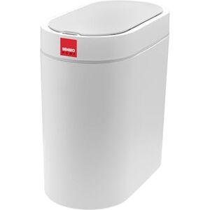 SENSIOHOME 5 Litre Waterproof Motion Sensor Trash Can Dust Bin with Auto Lid, Automatic Garbage Bin for Bedroom Kitchen Bathroom Living Room Office, White with Grey coloured Trim SENSIOHOME 5 Litre Waterproof Motion Sensor Trash Can Dust Bin with Auto Lid, Automatic Garbage Bin for Bedroom Kitchen Bathroom Living Room Office, White with Grey coloured Trim