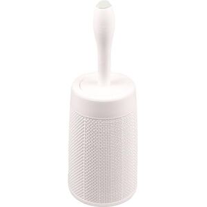 Addis Faux Hessian Round Plastic Toilet Brush Set with Internal Detergent Injection System, Cream, Calico Linen, One Size Addis Faux Hessian Round Plastic Toilet Brush Set with Internal Detergent Injection System, Cream, Calico Linen, One Size