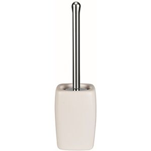 Spirella Retro Stoneware Toilet Brush, White Spirella Retro Stoneware Toilet Brush, White