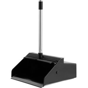Woobroo Long Handled Dustpan,2 Dustpan Set with Built-In Teeth Comb for Sweeping Brush Indoor 180° Sweivel Dust Pan,Stainless Steel Upright Dust Pans Heavy Duty 3 in 1 Woobroo Long Handled Dustpan,2 Dustpan Set with Built-In Teeth Comb for Sweeping Brush Indoor 180° Sweivel Dust Pan,Stainless Steel Upright Dust Pans Heavy Duty 3 in 1