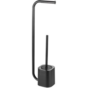 Canyon Toilet Brush for Bathroom, Flexible Toilet Bowl Plastic Brush Head for Deep Cleaning, Compact Size, Elegant Design with Odour Free Holder, Black Canyon Toilet Brush for Bathroom, Flexible Toilet Bowl Plastic Brush Head for Deep Cleaning, Compact Size, Elegant Design with Odour Free Holder, Black