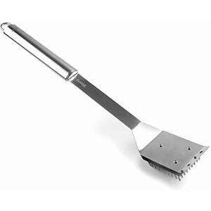 LACOR 60267 Grill Cleaning Brush, Stainless Steel, Ergonomic Handle, Dishwasher Safe, 45 cm, Stainless Steel LACOR 60267 Grill Cleaning Brush, Stainless Steel, Ergonomic Handle, Dishwasher Safe, 45 cm, Stainless Steel