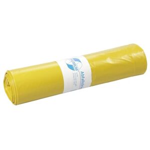 DEISS PREMIUM 13003 Trash Bag - Yellow DEISS PREMIUM 13003 Trash Bag - Yellow