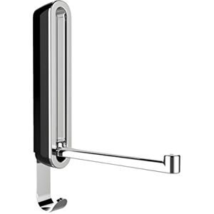 WENKO Sigma Premium Folding Hook Night Black Wall Hook Coat Hook Black WENKO Sigma Premium Folding Hook Night Black Wall Hook Coat Hook Black