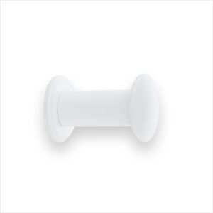 EVI Herrajes Coat Hook Stainless Steel Wall Hanger White Lacquered for Hanging Clothes, Coats or Towels Towel Rail with Invisible Screw 188CBBL EVI Herrajes Coat Hook Stainless Steel Wall Hanger White Lacquered for Hanging Clothes, Coats or Towels Towel Rail with Invisible Screw 188CBBL