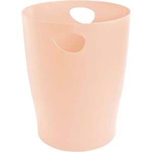 Exacompta Ref. 45361D 1 waste paper basket with ECOBIN handles large capacity 15 liters dimensions 26.3 x 26.3 x 33.5 cm coral colour Aquarel Exacompta Ref. 45361D 1 waste paper basket with ECOBIN handles large capacity 15 liters dimensions 26.3 x 26.3 x 33.5 cm coral colour Aquarel