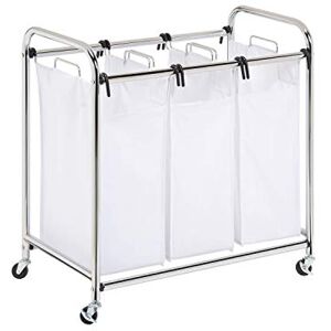 Honey-Can-Do Heavy-Duty Chrome Laundry Basket - Rectangular Honey-Can-Do Heavy-Duty Chrome Laundry Basket - Rectangular