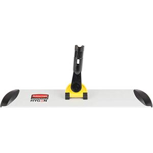 Rubbermaid Commercial Products, Lightweight HYGEN Quick-Connect Mop Frame for Wet or Dry/Dust Pads, 17 Inch, FGQ56000YL00 Rubbermaid Commercial Products, Lightweight HYGEN Quick-Connect Mop Frame for Wet or Dry/Dust Pads, 17 Inch, FGQ56000YL00