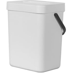 EKO Puro Hanging Caddy,Wall Mountable or Hanging Bin for Compostable Waste,Perfect for Kitchen & Home, 3 Litre (White) EKO Puro Hanging Caddy,Wall Mountable or Hanging Bin for Compostable Waste,Perfect for Kitchen & Home, 3 Litre (White)