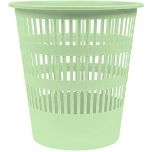 DONAU D307-06 Waste Paper Basket 12 Litres/Green Pastel Colour/Plastic/for Office Kitchen Stable Ecological PP Product Tear-Resistant / 1 Piece DONAU D307-06 Waste Paper Basket 12 Litres/Green Pastel Colour/Plastic/for Office Kitchen Stable Ecological PP Product Tear-Resistant / 1 Piece