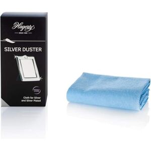Hagerty Silver Duster silver cleaning cloth with tarnish protection 55x35 cm I Impregnated cotton silver polishing cloth I Efficient cleaning cloth for silver and silver-plated metal vases frames etc Hagerty Silver Duster silver cleaning cloth with tarnish protection 55x35 cm I Impregnated cotton silver polishing cloth I Efficient cleaning cloth for silver and silver-plated metal vases frames etc