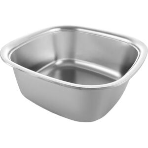 ASelected Washing Up Bowl, Stainless Steel square Washing Basin, Dishtub, Mixing Bowl, Plastic Free, 34 x 34 x13Cm ASelected Washing Up Bowl, Stainless Steel square Washing Basin, Dishtub, Mixing Bowl, Plastic Free, 34 x 34 x13Cm